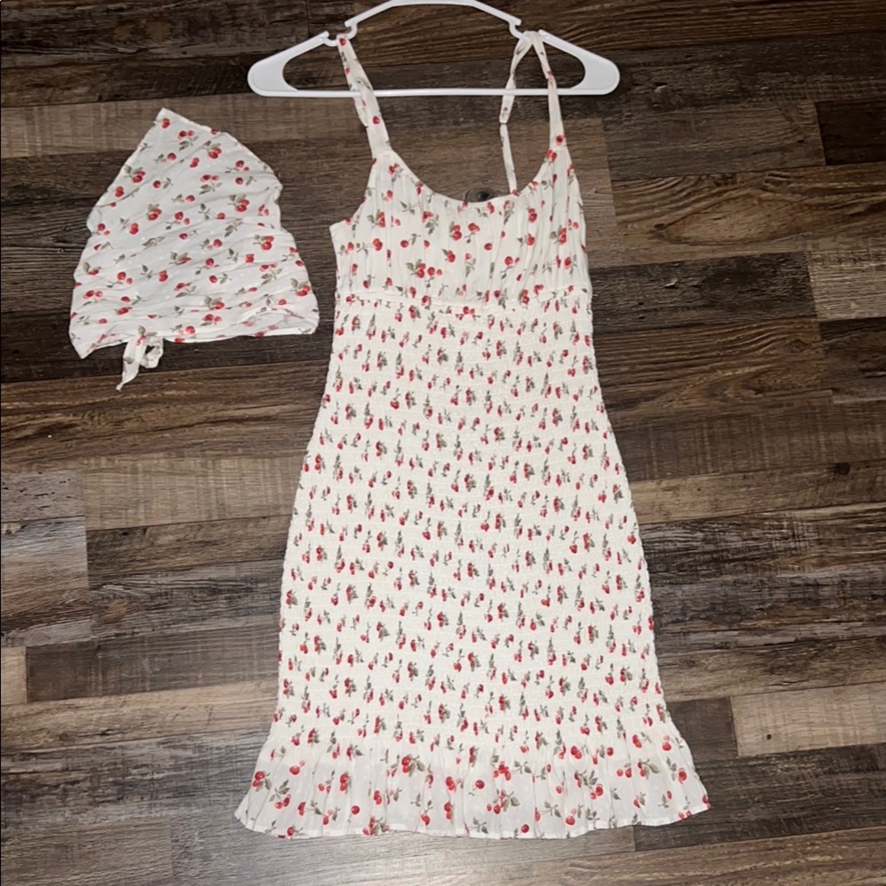Abercrombie & Fitch Cherry Print Dress